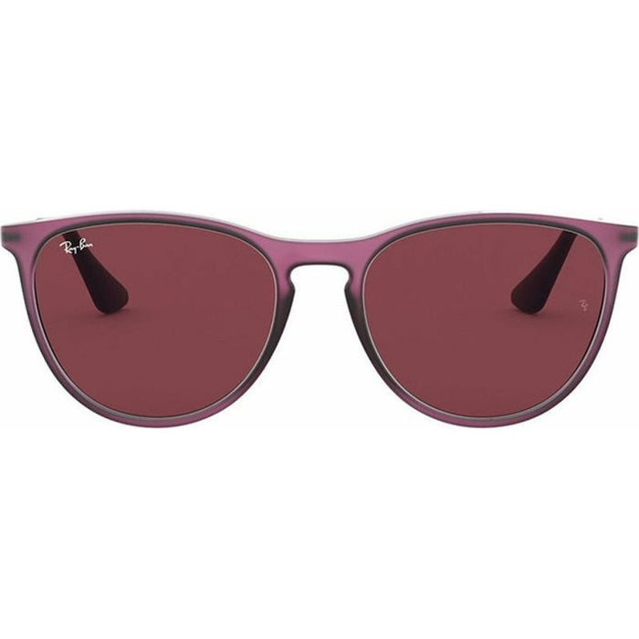 9060S Junior Erika, Rubber Transparent Fuchsia/Dark Violet Lenses