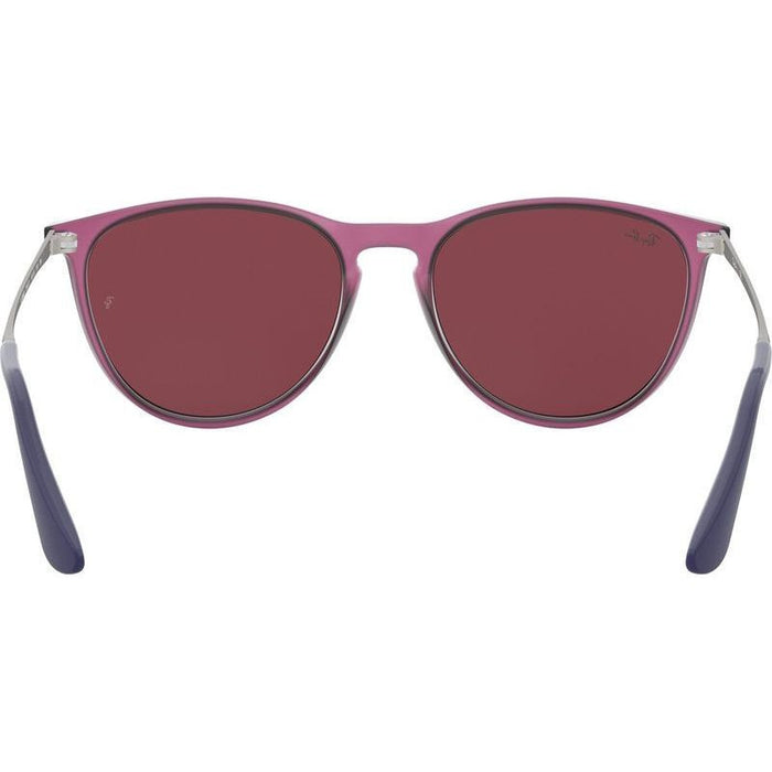 9060S Junior Erika, Rubber Transparent Fuchsia/Dark Violet Lenses