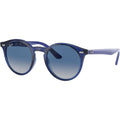 9064S, Transparent Blue/Dark Blue Light Grey Gradient Lenses