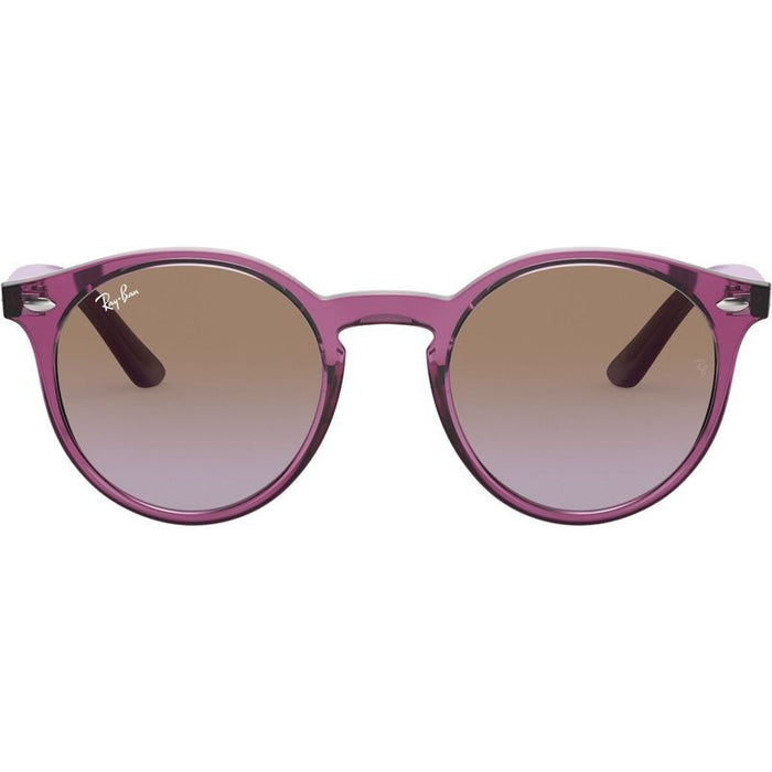 9064S, Transparent Fuxia/Violet Brown Gradient Lenses