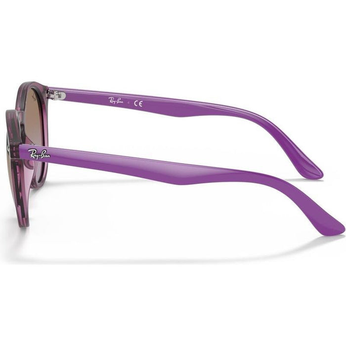 9064S, Transparent Fuxia/Violet Brown Gradient Lenses