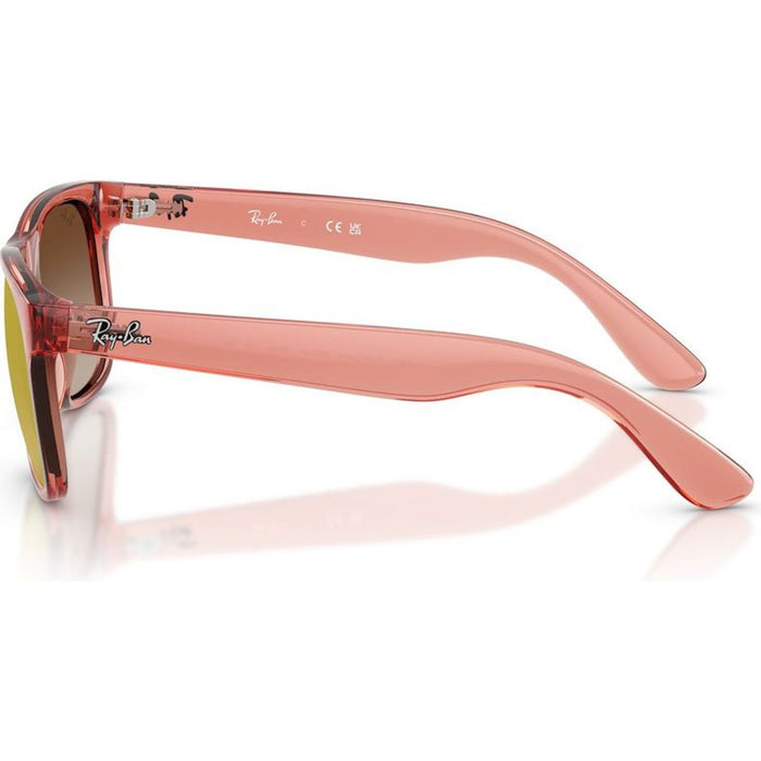 9069S, Transparent Red/Red Brown Gradient Mirror Lenses