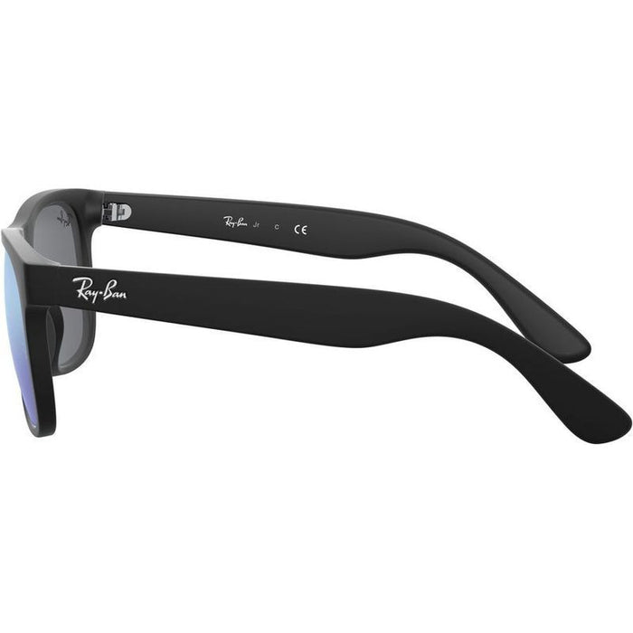 9069S, Black Rubber/Blue Mirror Lenses