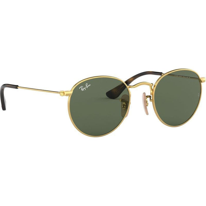 9547S Junior Round Metal, Arista/Dark Green Lenses