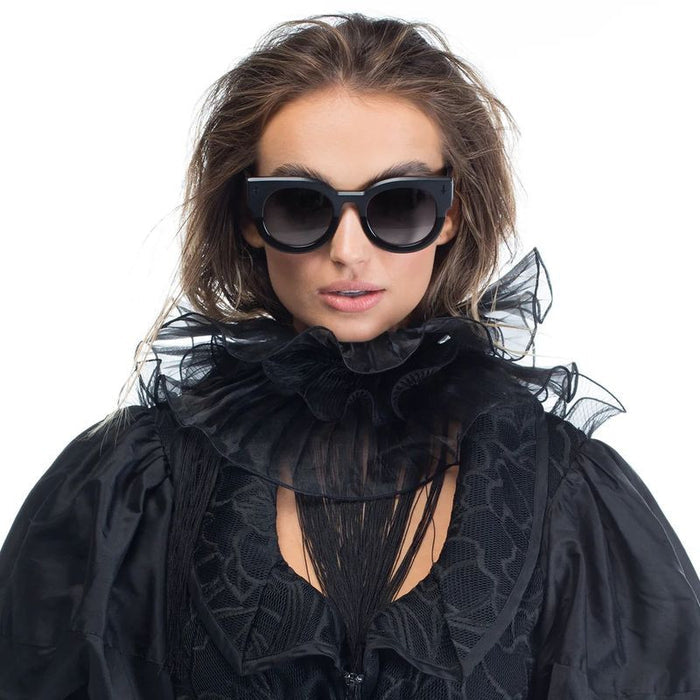 A Dead Coffin Club, Matte to Gloss Black/Black Gradient Polarised Lenses