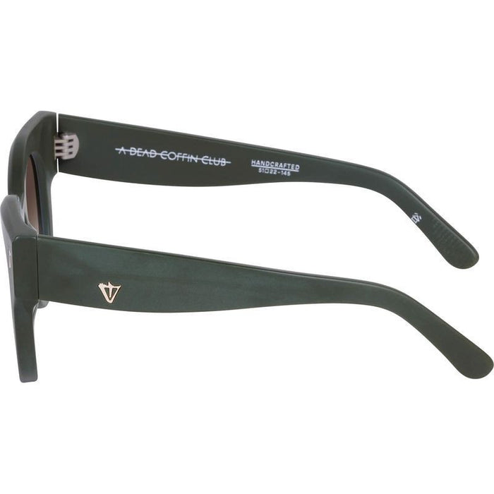 A Dead Coffin Club, Matte Army Green/Brown Gradient Lenses