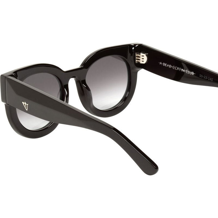 A Dead Coffin Club, Matte to Gloss Black/Black Gradient Polarised Lenses
