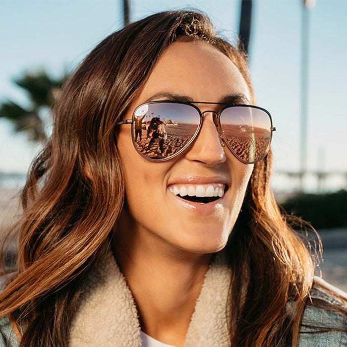 A Series, Heavenly Shine Champagne/Pink Polarised Lenses