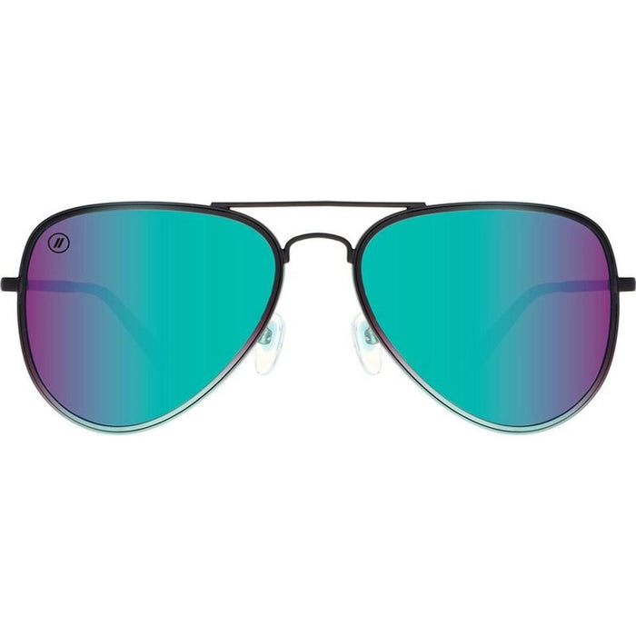 A Series, Planet Nine Matte Black/Blue Mirror Polarised Lenses