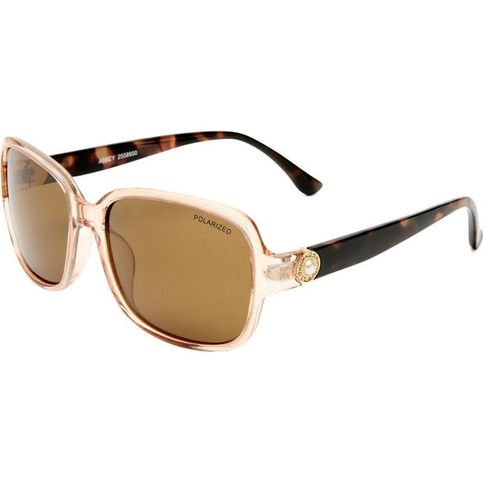 Abbey, Blush and Cookie Tort/Brown Polarised Lenses
