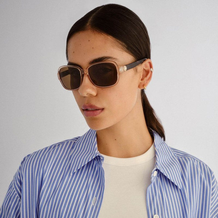 Abbey, Blush and Cookie Tort/Brown Polarised Lenses