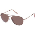 Acacia Small, Rose Gold/Brown Polarised Lenses