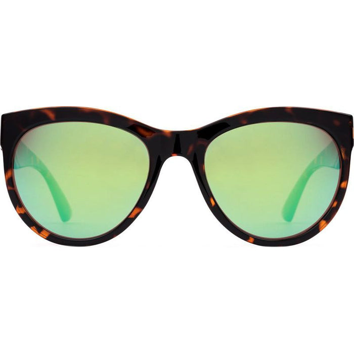 Aerial, Ochre Havana/L.I.T Green Mirror Glass Polarised Lenses