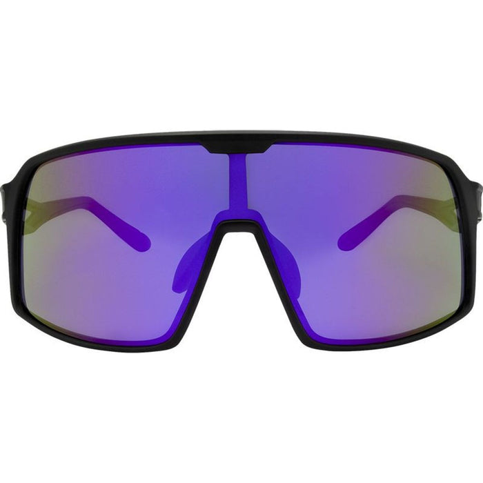 Aether, Matte Black/Purple Mirror Polarised Lenses
