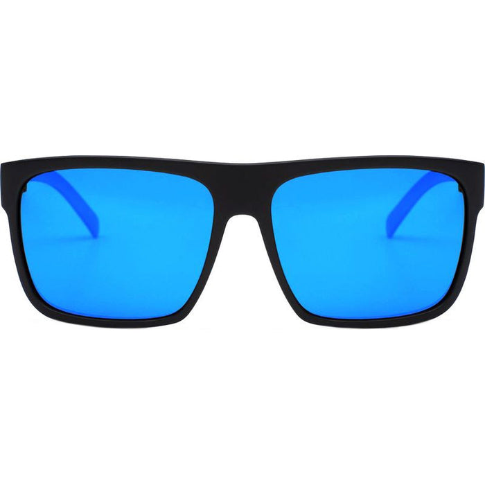 After Dark, Matte Black/L.I.T Blue Mirror Glass Polarised Lenses