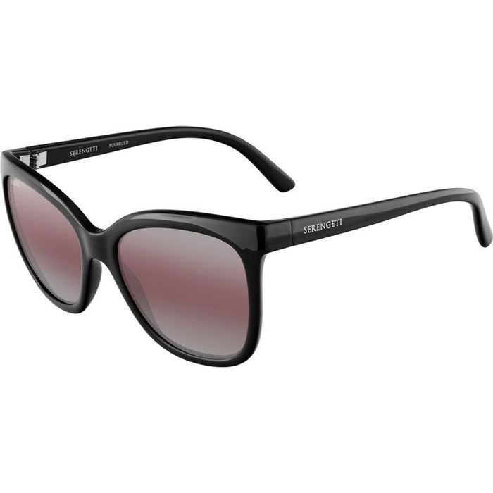 Agata, Matte Black/Sedona Bi-Mirror Photochromic Polarised Glass Lenses