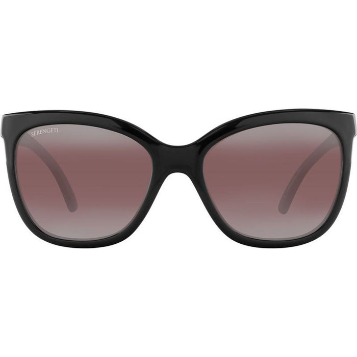 Agata, Matte Black/Sedona Bi-Mirror Photochromic Polarised Glass Lenses