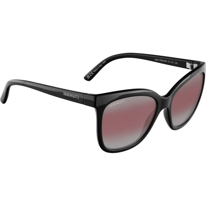 Agata, Matte Black/Sedona Bi-Mirror Photochromic Polarised Glass Lenses