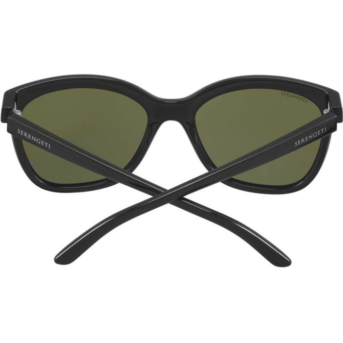 Agata, Shiny Black/555nm Polarised Photochromic Glass Lenses