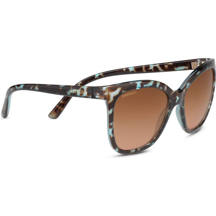 Agata, Blue Tort/Driver Gradient Photochromic Polarised Glass Lenses