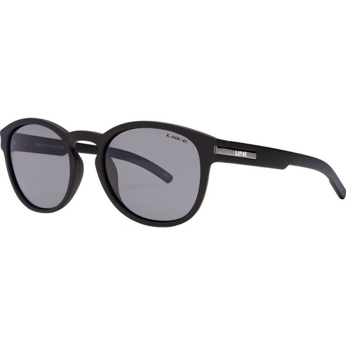 Agus, Matte Black/Grey Polarised Lenses