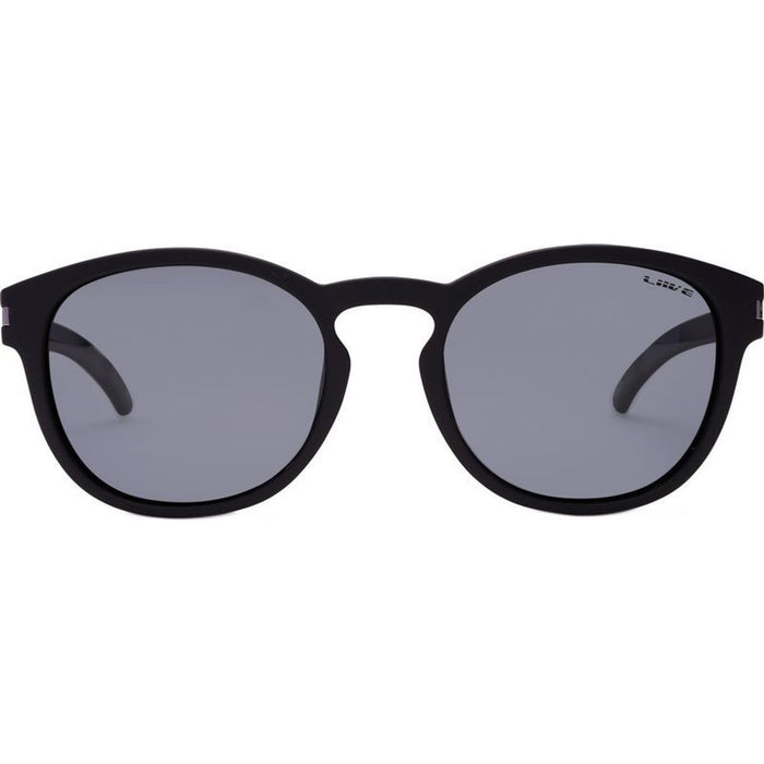 Agus, Matte Black/Grey Polarised Lenses
