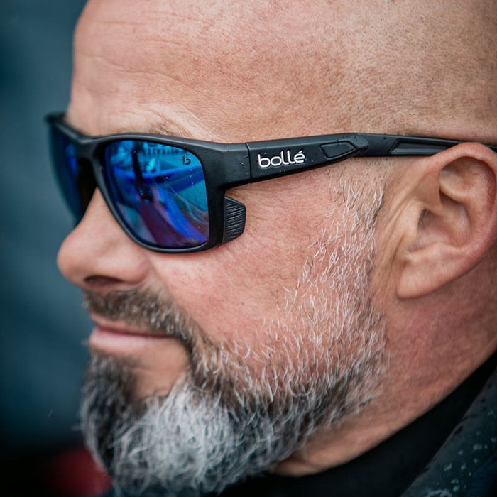 Airdrift, Matte Black/Volt Offshore Polarised Lenses