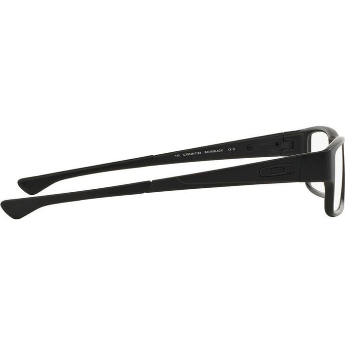Airdrop OX8046, Satin Black/Clear Lenses 57 Eye Size