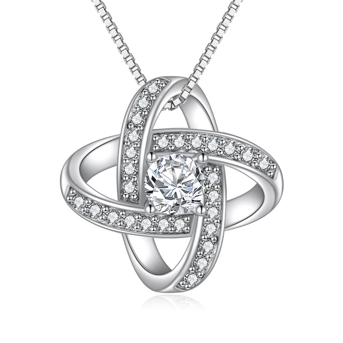 All You Need is Love, All I Need is You - Infinite Love Knot Necklace - Shipping Included