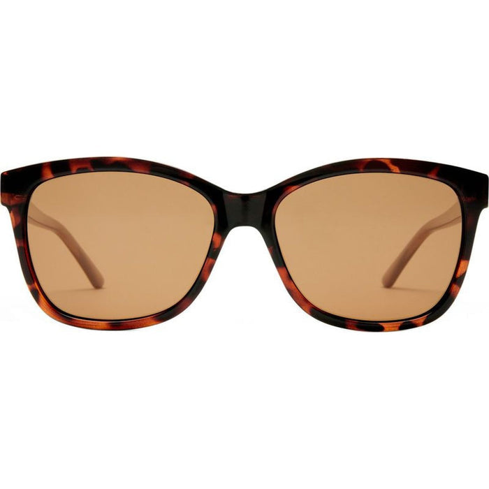 Allambie Petite, Dark Tort and Tan/Brown Polarised Lenses