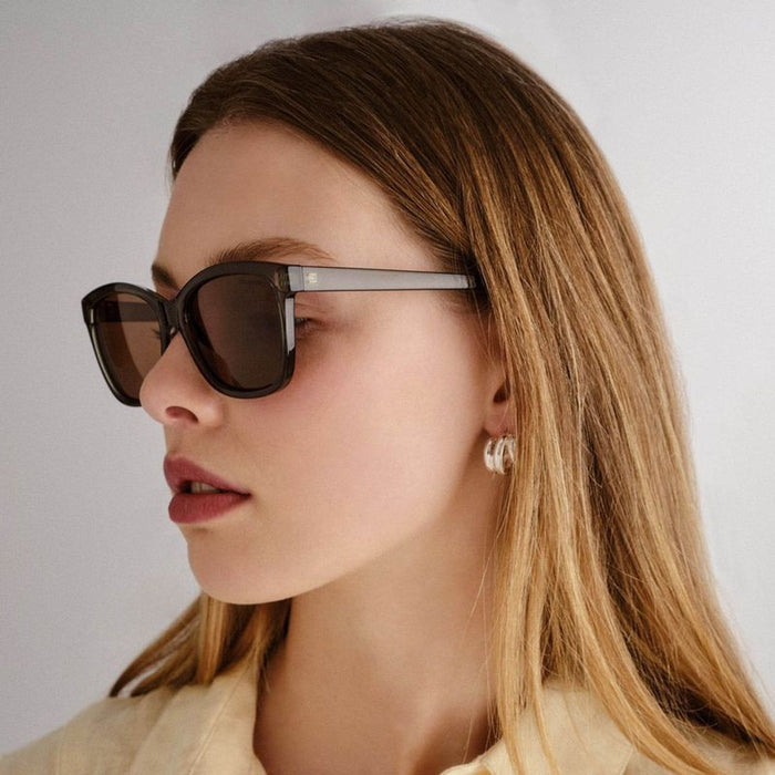 Allambie Petite, Sage Green/Brown Polarised Lenses