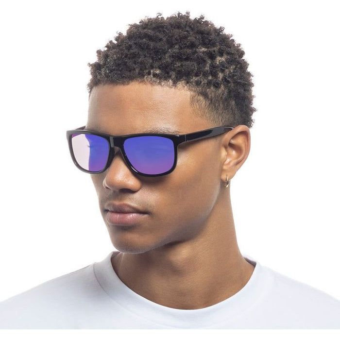 Allan, Black/Blue Green Mirror Polarised Lenses