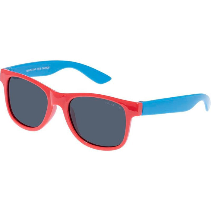 Alligator - Kids, Red and Blue/Smoke Polarised Lenses