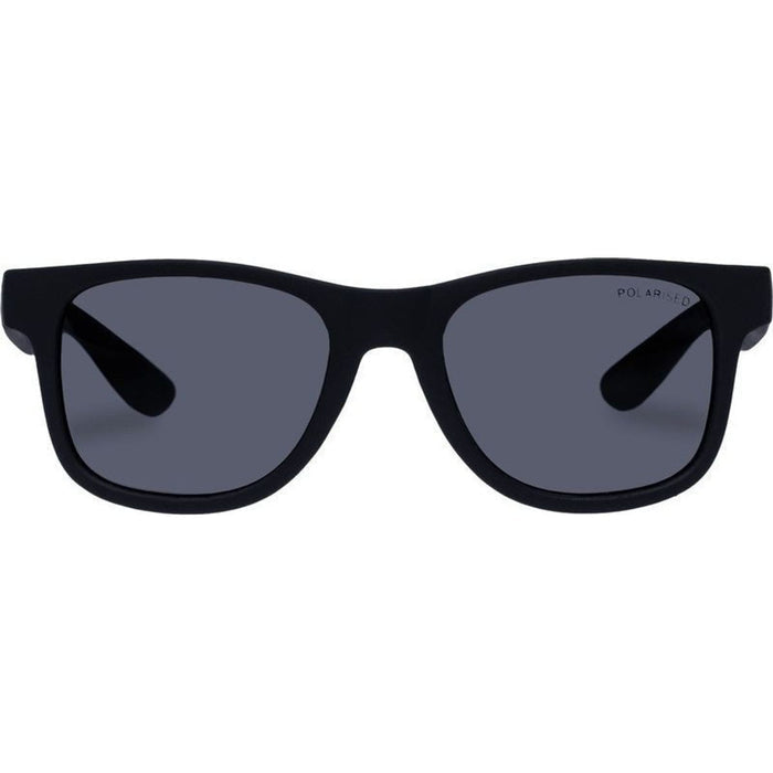 Alligator - Kids, Black Rubber/Smoke Polarised Lenses