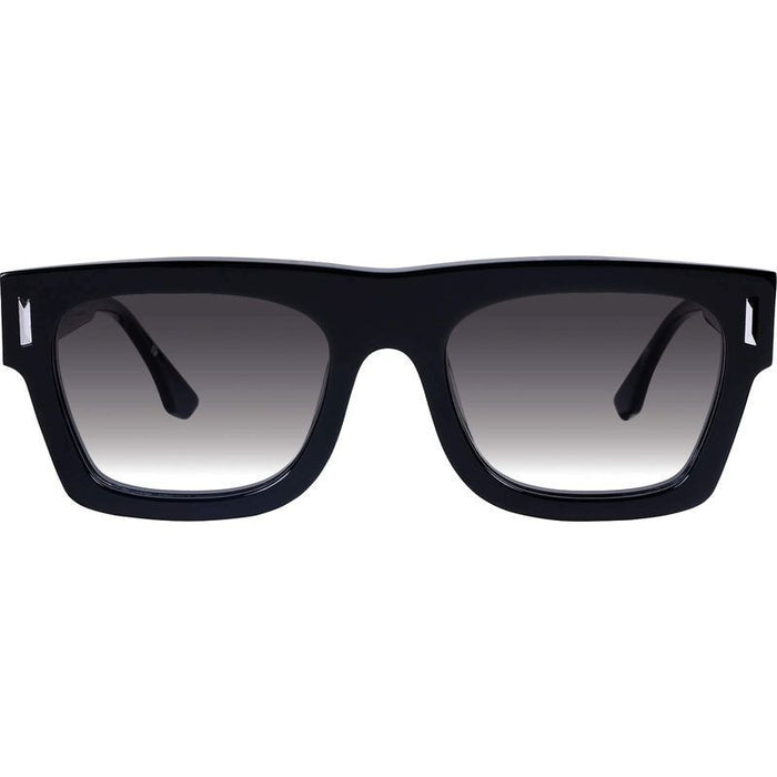 Alta II, Gloss Black with Silver Metal/Black Gradient Lenses