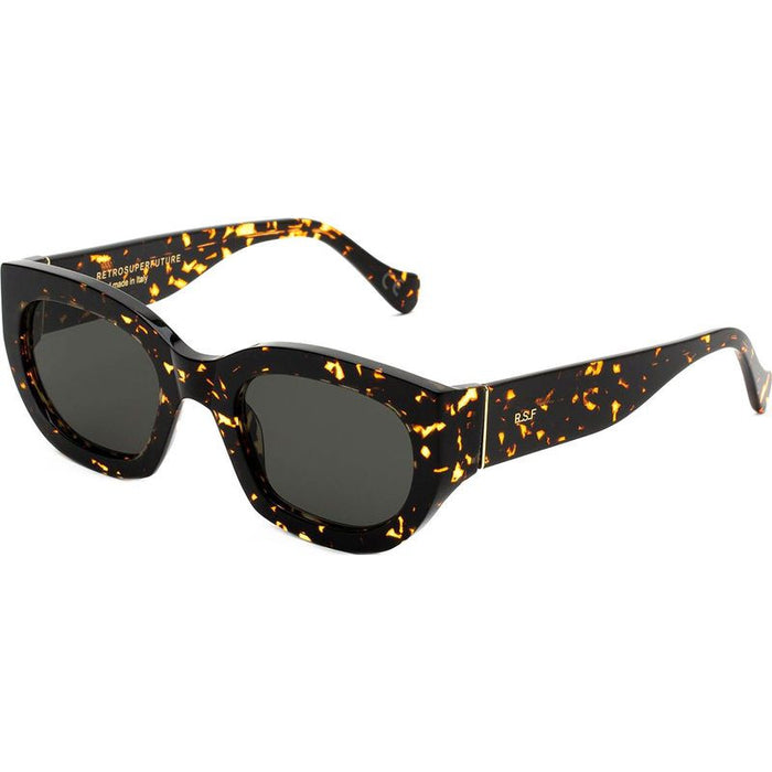 Alva, Spotted Havana/Black Lenses