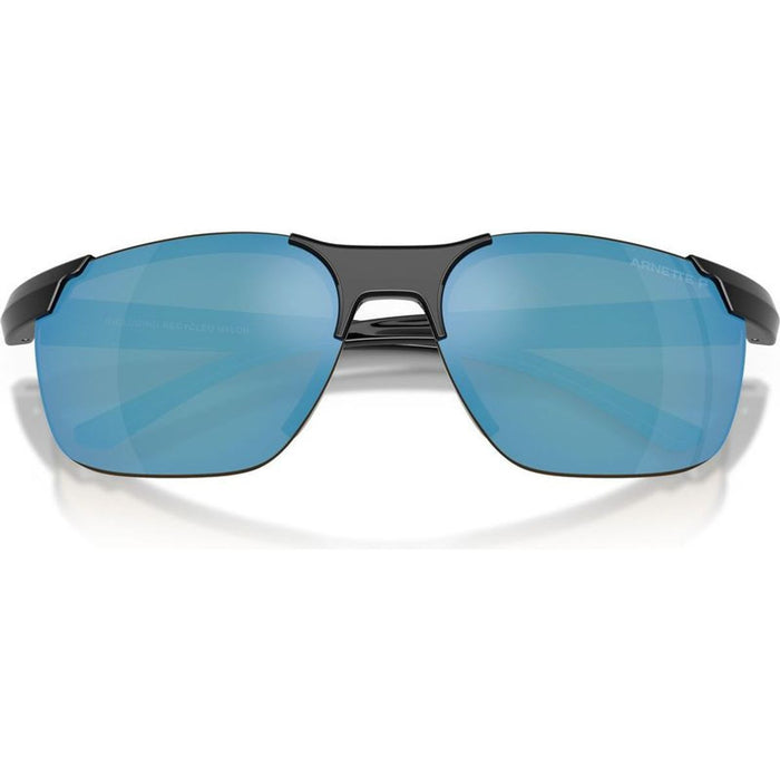 AN4370, Recycled Black/Dark Grey Water Mirror Polarised Lenses