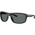AN4374, Matte Recycled Black/Dark Grey Polarised Lenses