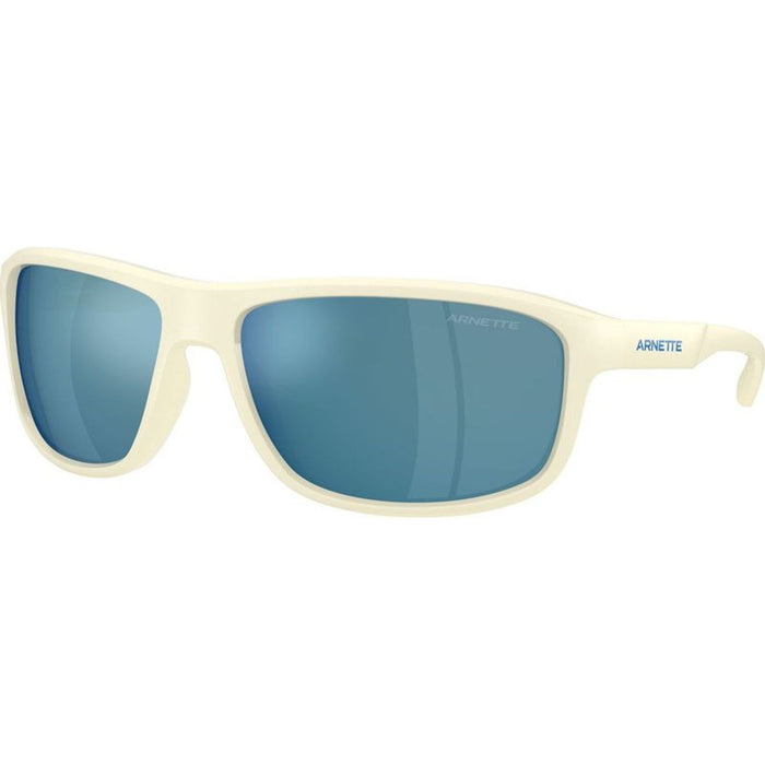 AN4374, Matte Milk/Blue Mirror Lenses