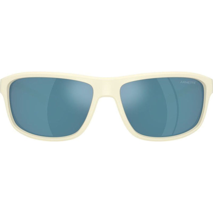 AN4374, Matte Milk/Blue Mirror Lenses