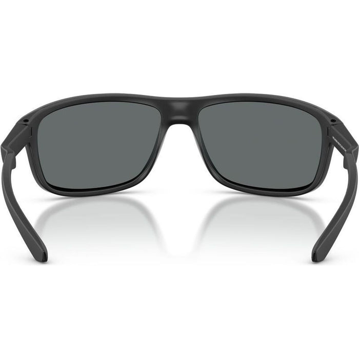 AN4374, Matte Recycled Black/Dark Grey Polarised Lenses