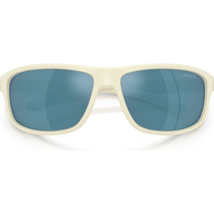 AN4374, Matte Milk/Blue Mirror Lenses