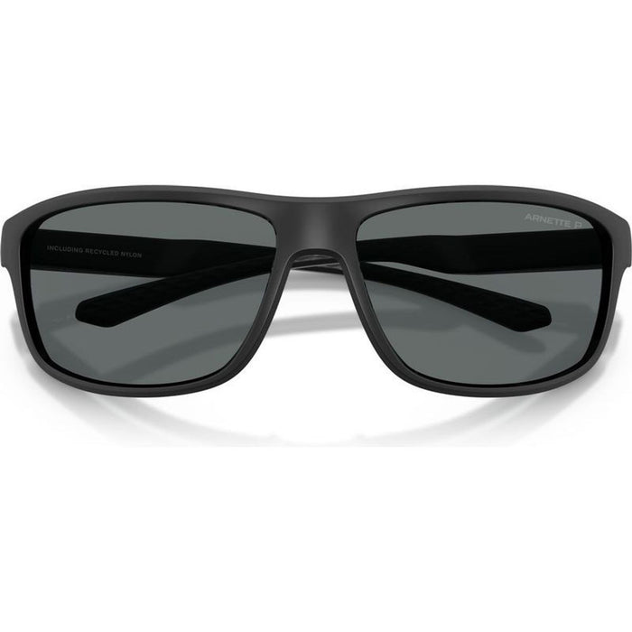 AN4374, Matte Recycled Black/Dark Grey Polarised Lenses