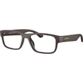 AN7286U, Matte Chocolate/Clear Lenses 55 Eye Size