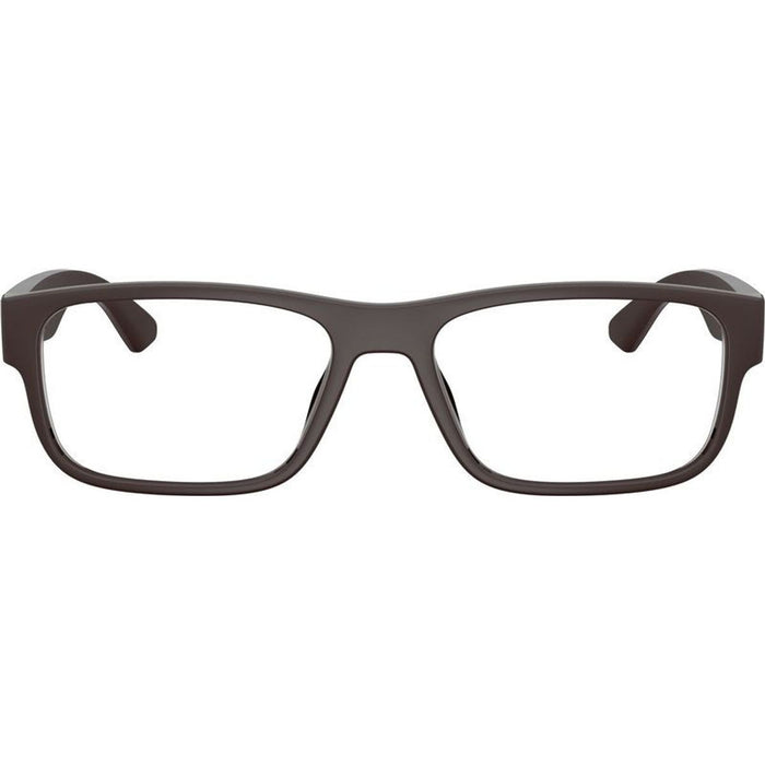 AN7286U, Matte Chocolate/Clear Lenses 55 Eye Size
