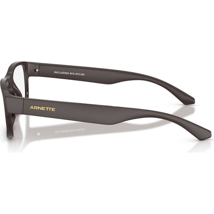 AN7286U, Matte Chocolate/Clear Lenses 55 Eye Size