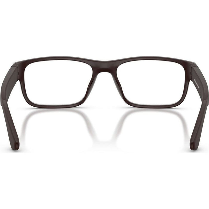 AN7286U, Matte Chocolate/Clear Lenses 55 Eye Size