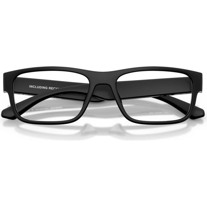 AN7286U, Matte Recycled Black/Clear Lenses 55 Eye Size