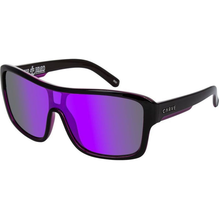 Anchor Beard, Black/Purple Mirror Lenses