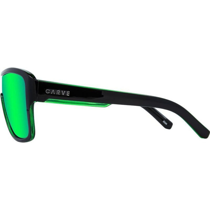 Anchor Beard, Black/Green Mirror Lenses